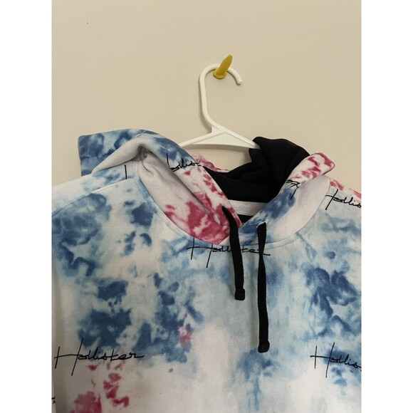 Hollister Men’s Must Have Collection Tiedie Hoodie Sweatshirt M EUC - Picture 5 of 7